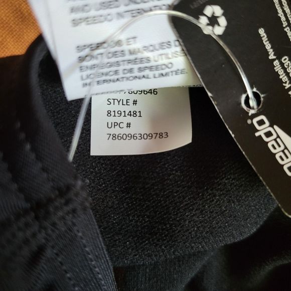 Speedo Solid Black Super Proback One Piece ProLT Women's Training Swimsuit - Picture 9 of 9